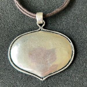 Chico's Silver Pendant Necklace